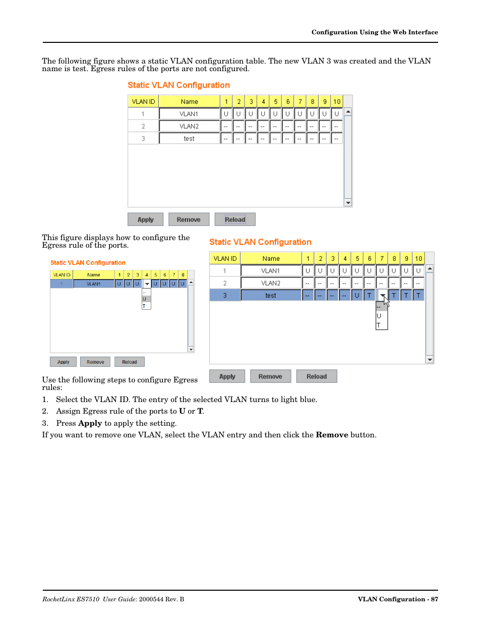 Comtrol ES7510 User Manual | Page 87 / 202