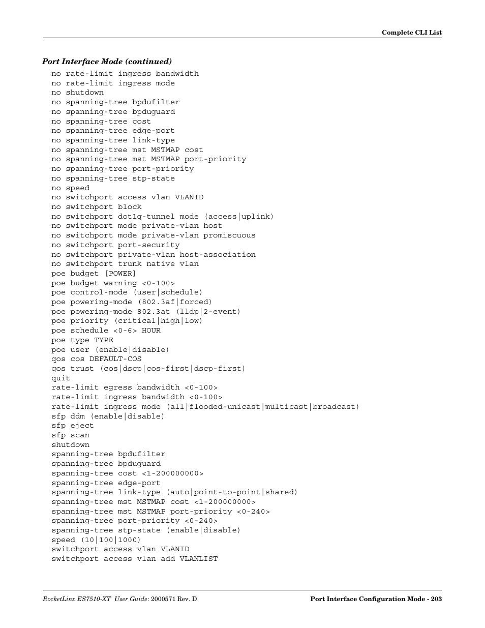 Comtrol ES7510-XT User Manual | Page 202 / 215