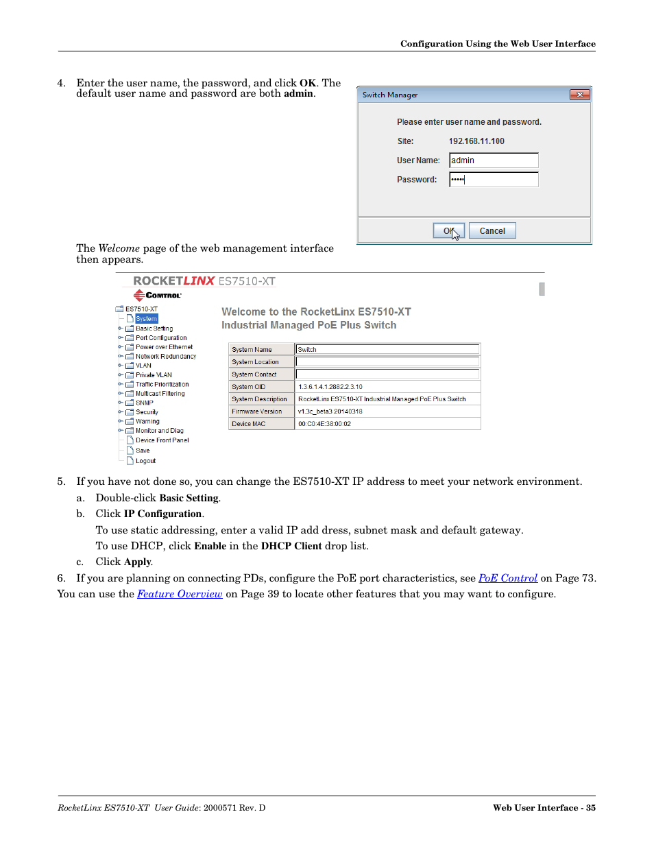 Comtrol ES7510-XT User Manual | Page 35 / 215