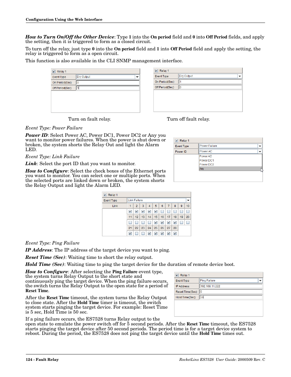 Comtrol ES7528 User Manual | Page 124 / 224
