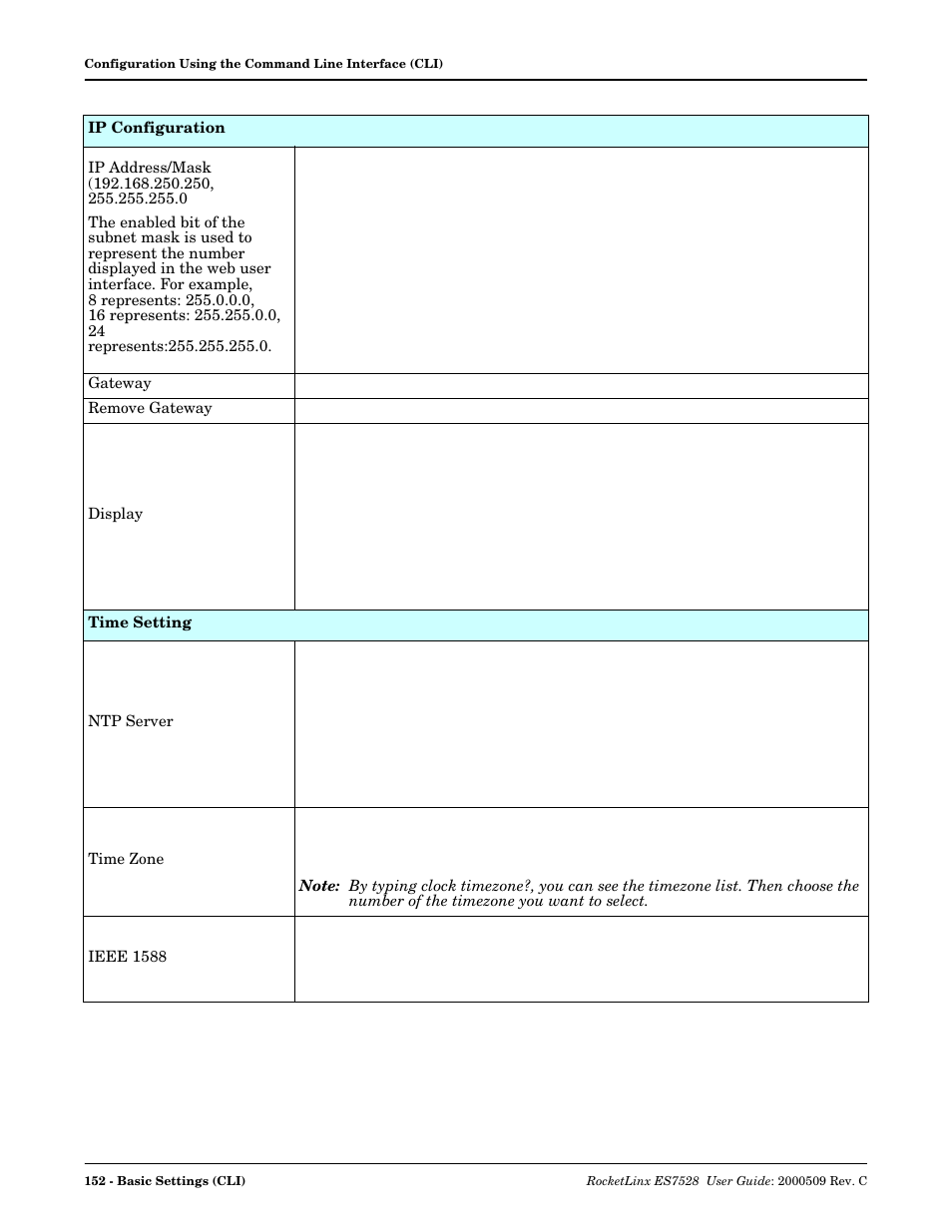 Comtrol ES7528 User Manual | Page 152 / 224
