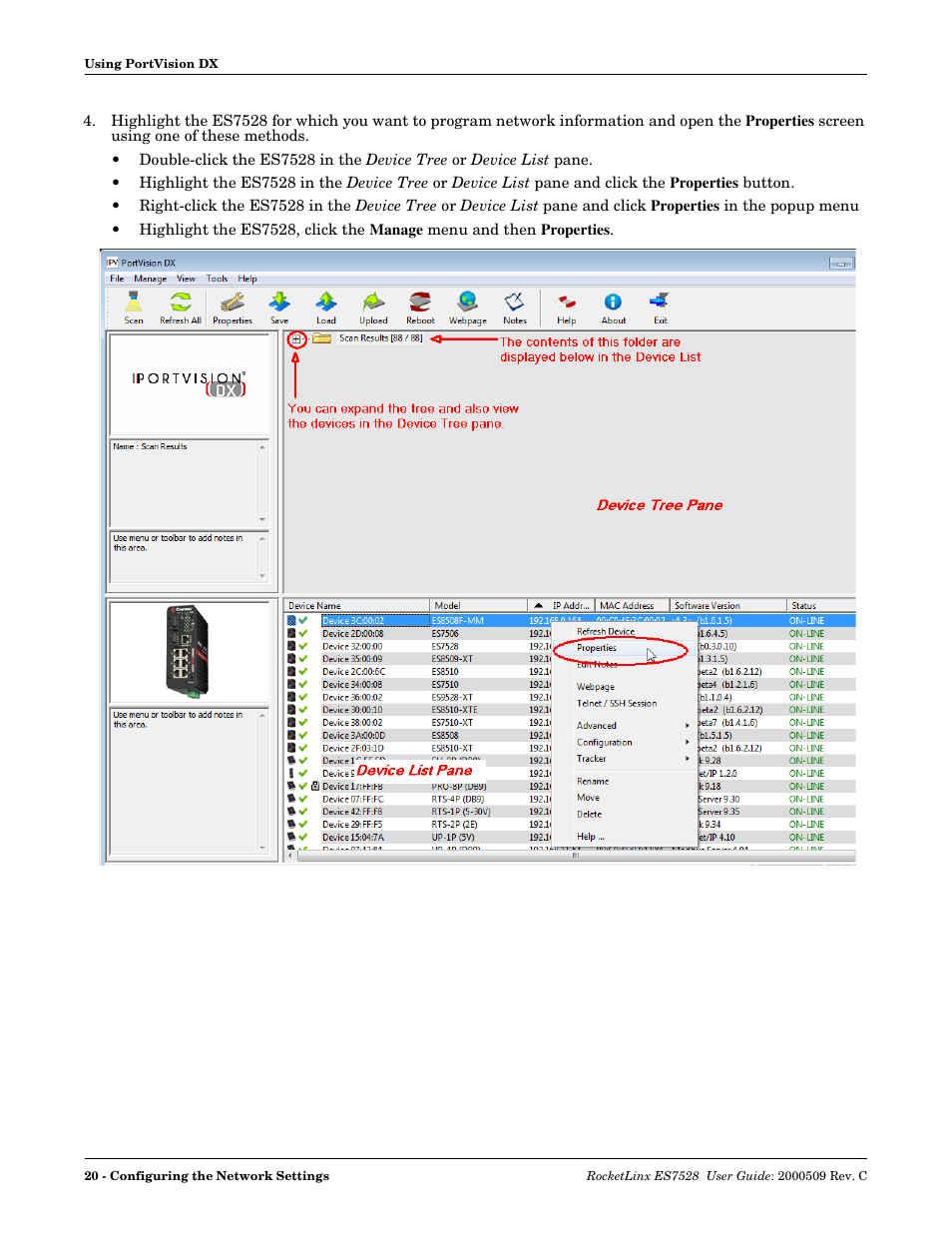 Comtrol ES7528 User Manual | Page 20 / 224