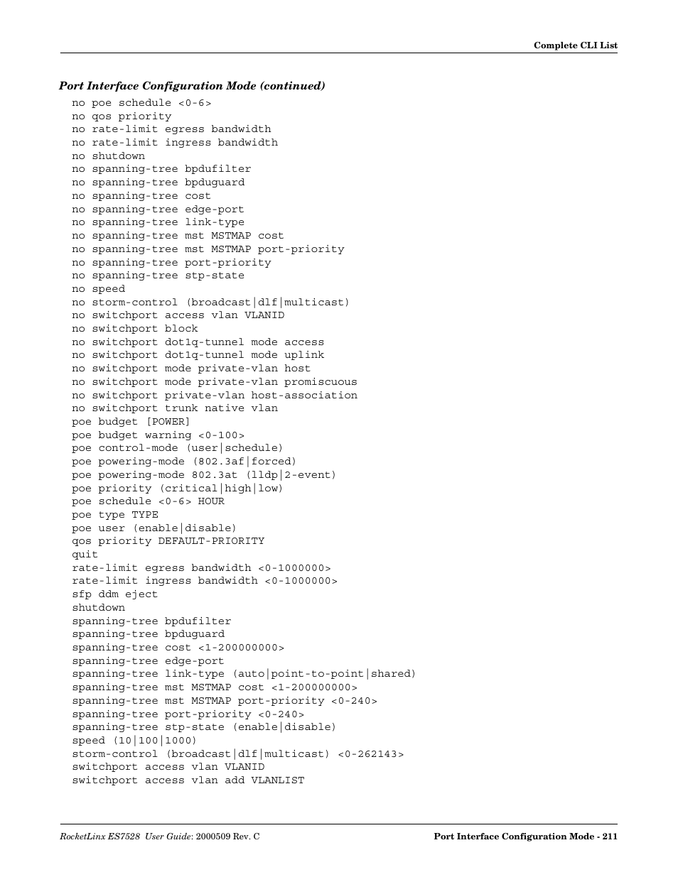 Comtrol ES7528 User Manual | Page 211 / 224