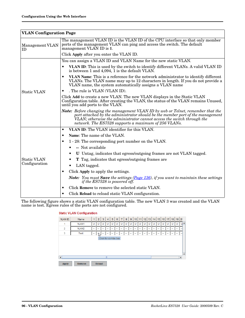 Comtrol ES7528 User Manual | Page 96 / 224