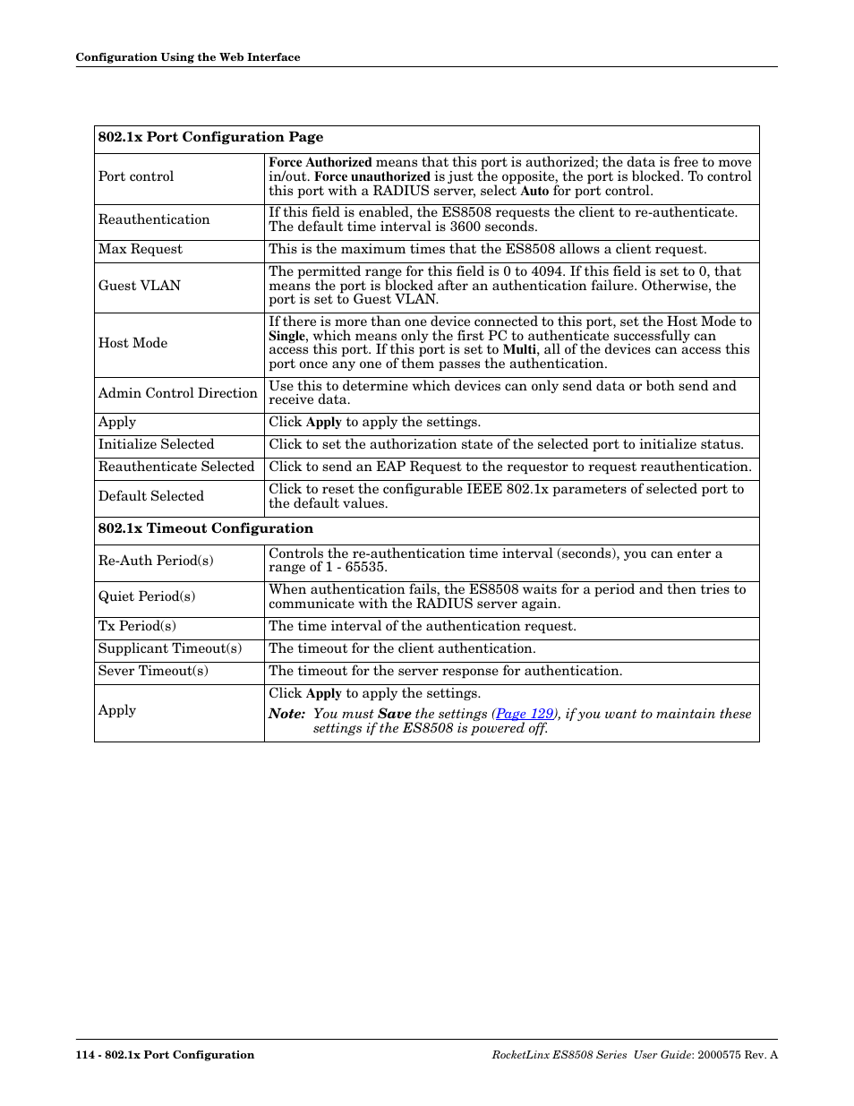 Comtrol ES8508 Series User Guide User Manual | Page 114 / 212