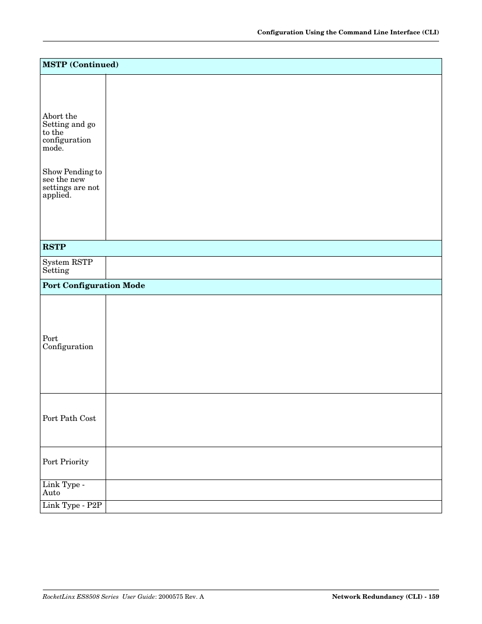 Comtrol ES8508 Series User Guide User Manual | Page 159 / 212