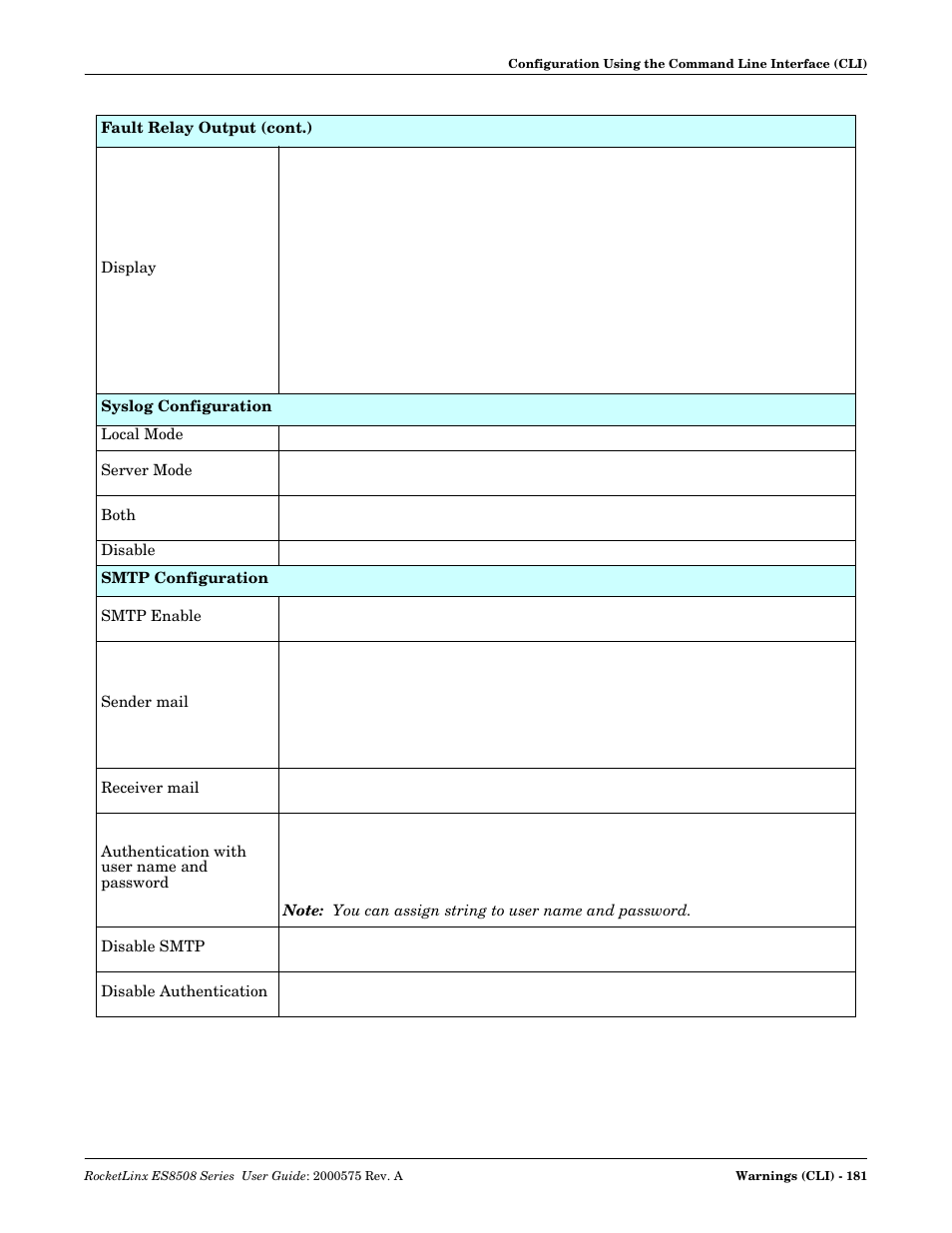 Comtrol ES8508 Series User Guide User Manual | Page 181 / 212