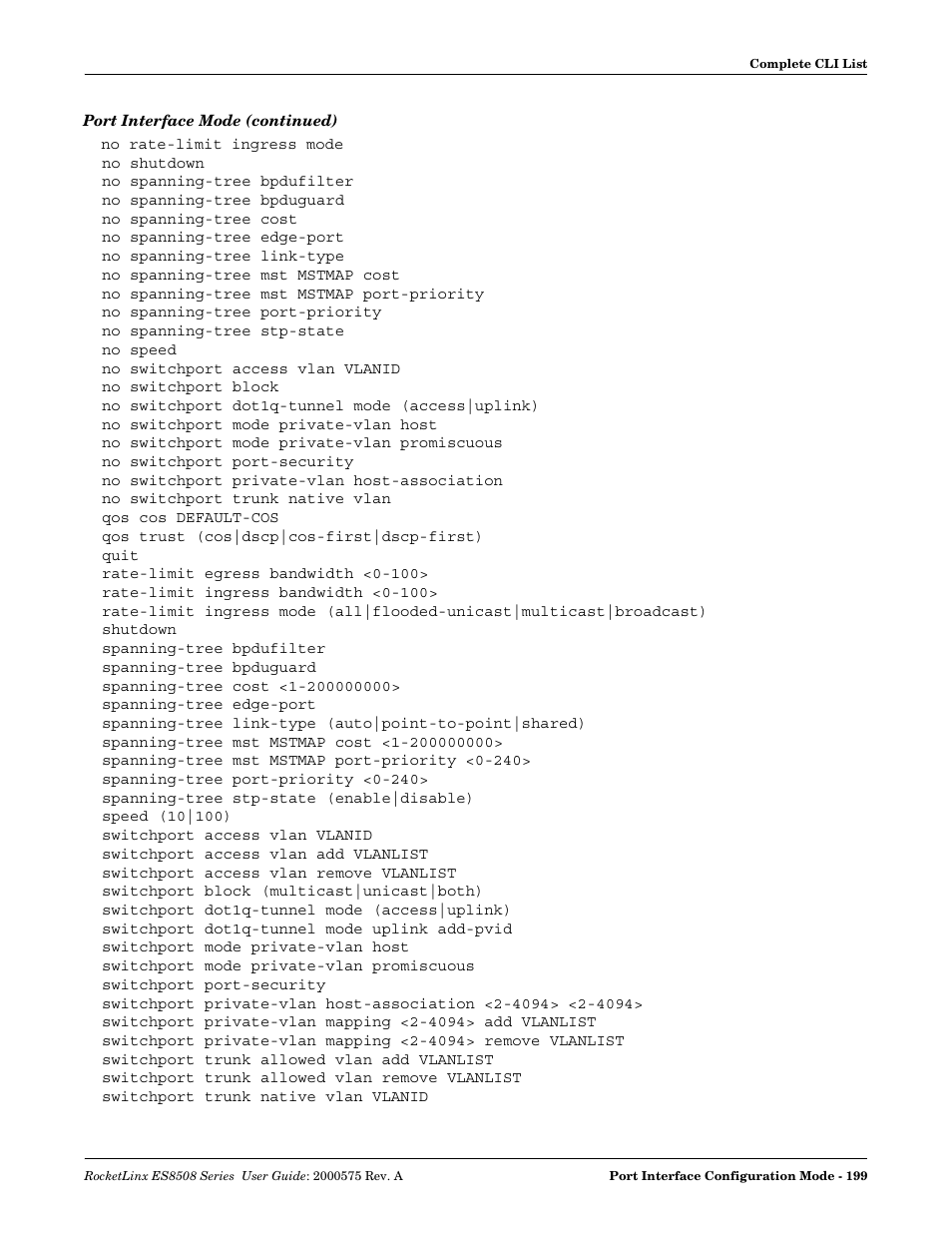 Comtrol ES8508 Series User Guide User Manual | Page 199 / 212