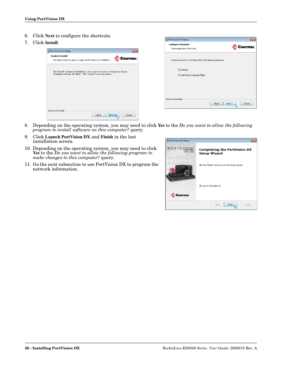 Comtrol ES8508 Series User Guide User Manual | Page 20 / 212