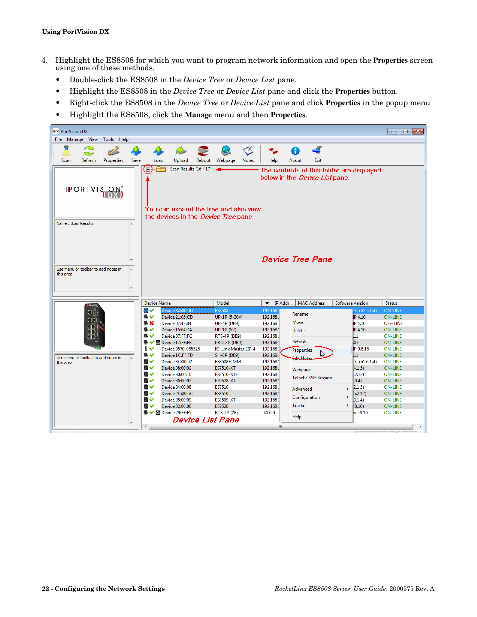 Comtrol ES8508 Series User Guide User Manual | Page 22 / 212
