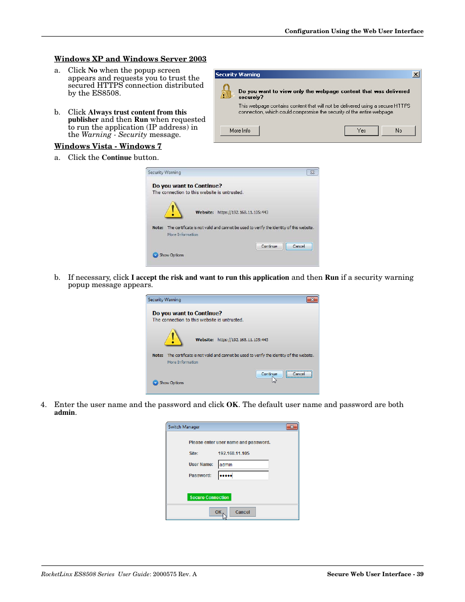 Comtrol ES8508 Series User Guide User Manual | Page 39 / 212