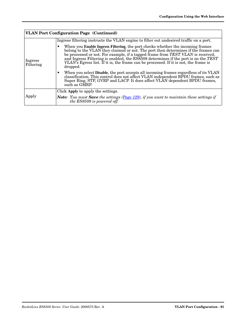 Comtrol ES8508 Series User Guide User Manual | Page 91 / 212