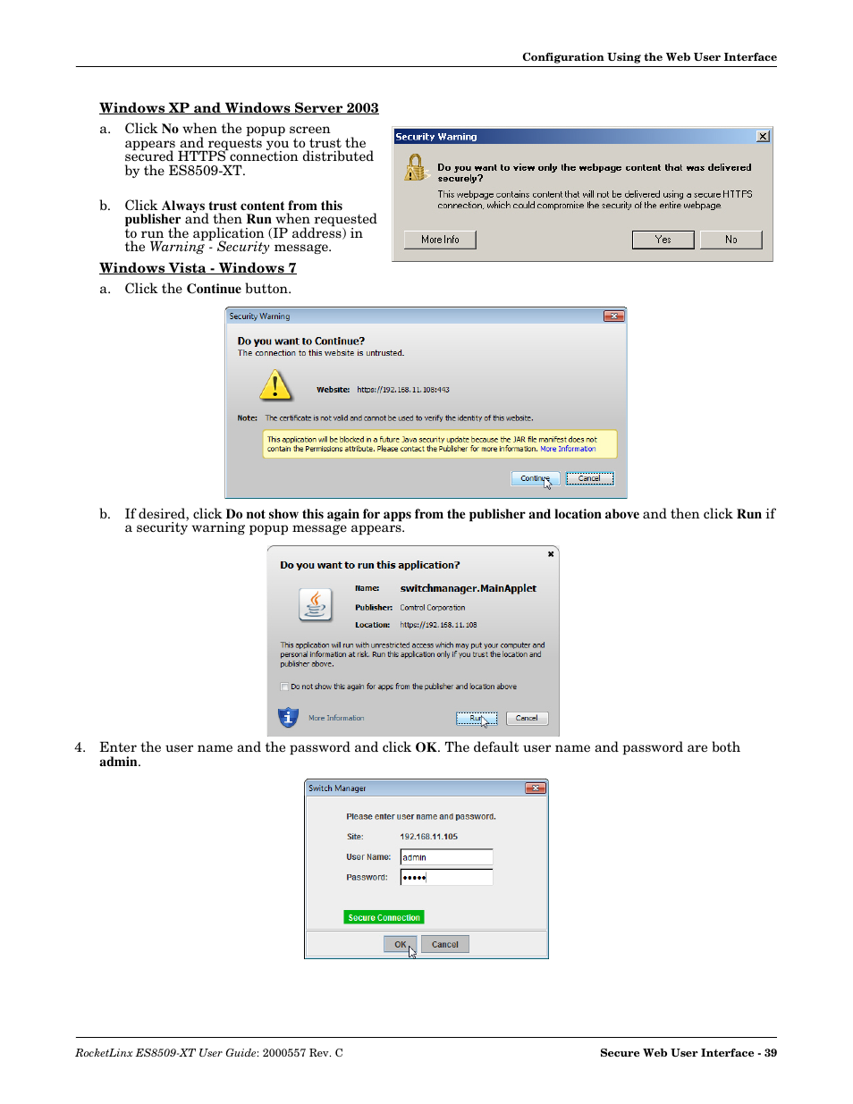 Comtrol ES8509-XT User Manual | Page 39 / 210