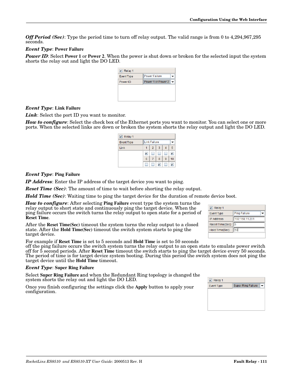 Comtrol ES8510-XT User Manual | Page 111 / 204