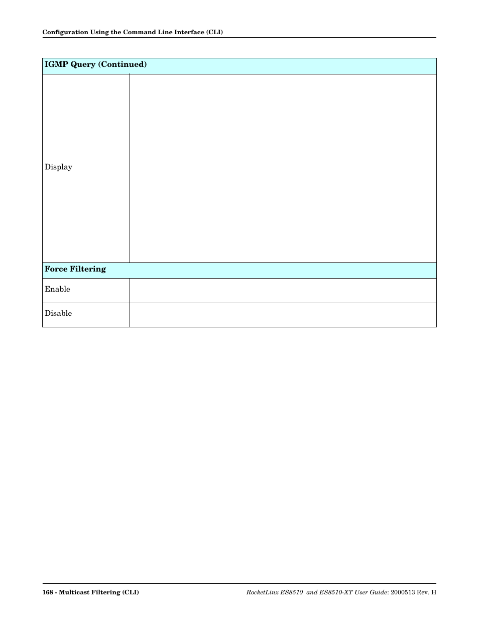 Comtrol ES8510-XT User Manual | Page 168 / 204