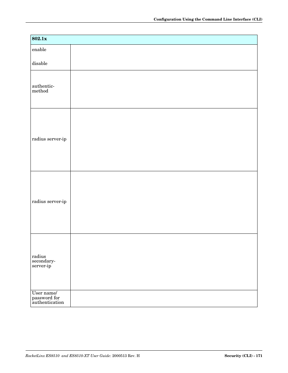 Comtrol ES8510-XT User Manual | Page 171 / 204