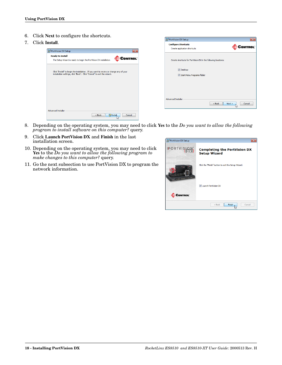 Comtrol ES8510-XT User Manual | Page 18 / 204