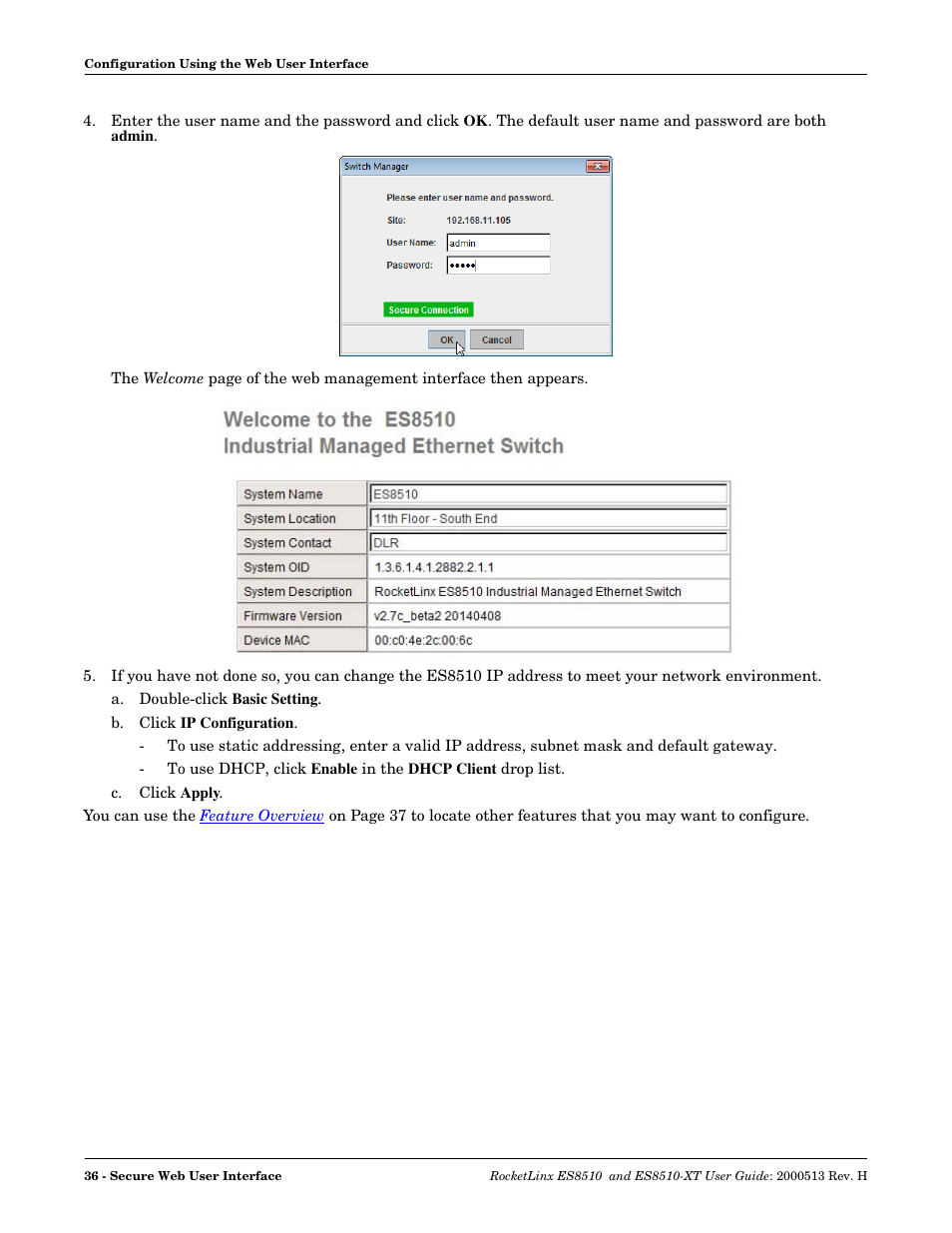 Comtrol ES8510-XT User Manual | Page 36 / 204