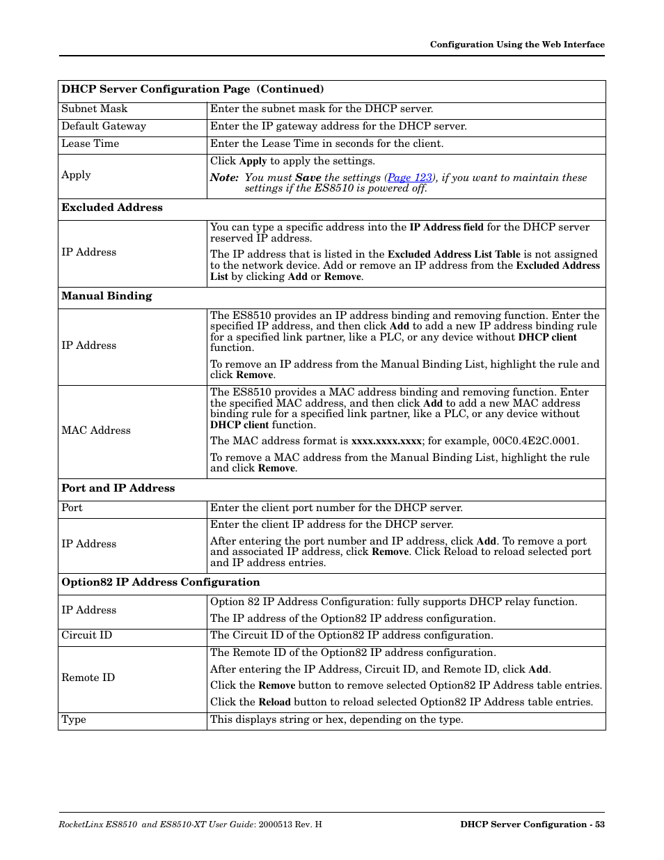 Comtrol ES8510-XT User Manual | Page 53 / 204
