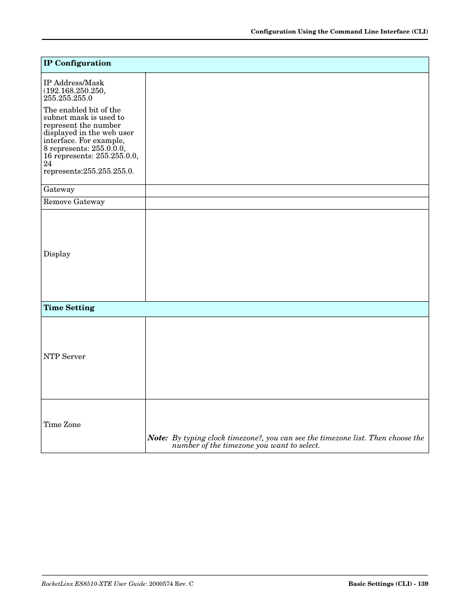 Comtrol ES8510-XTE User Manual | Page 139 / 206