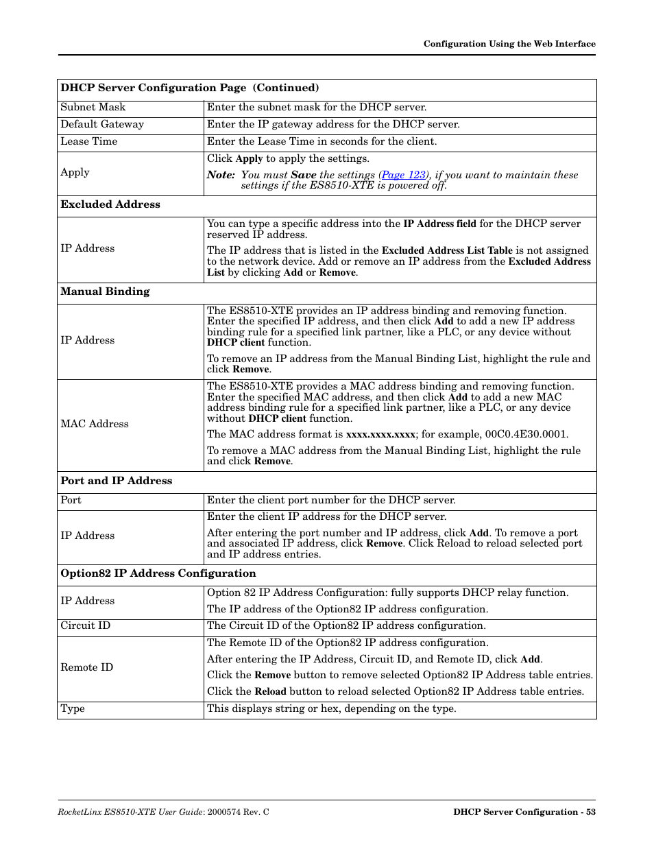 Comtrol ES8510-XTE User Manual | Page 53 / 206