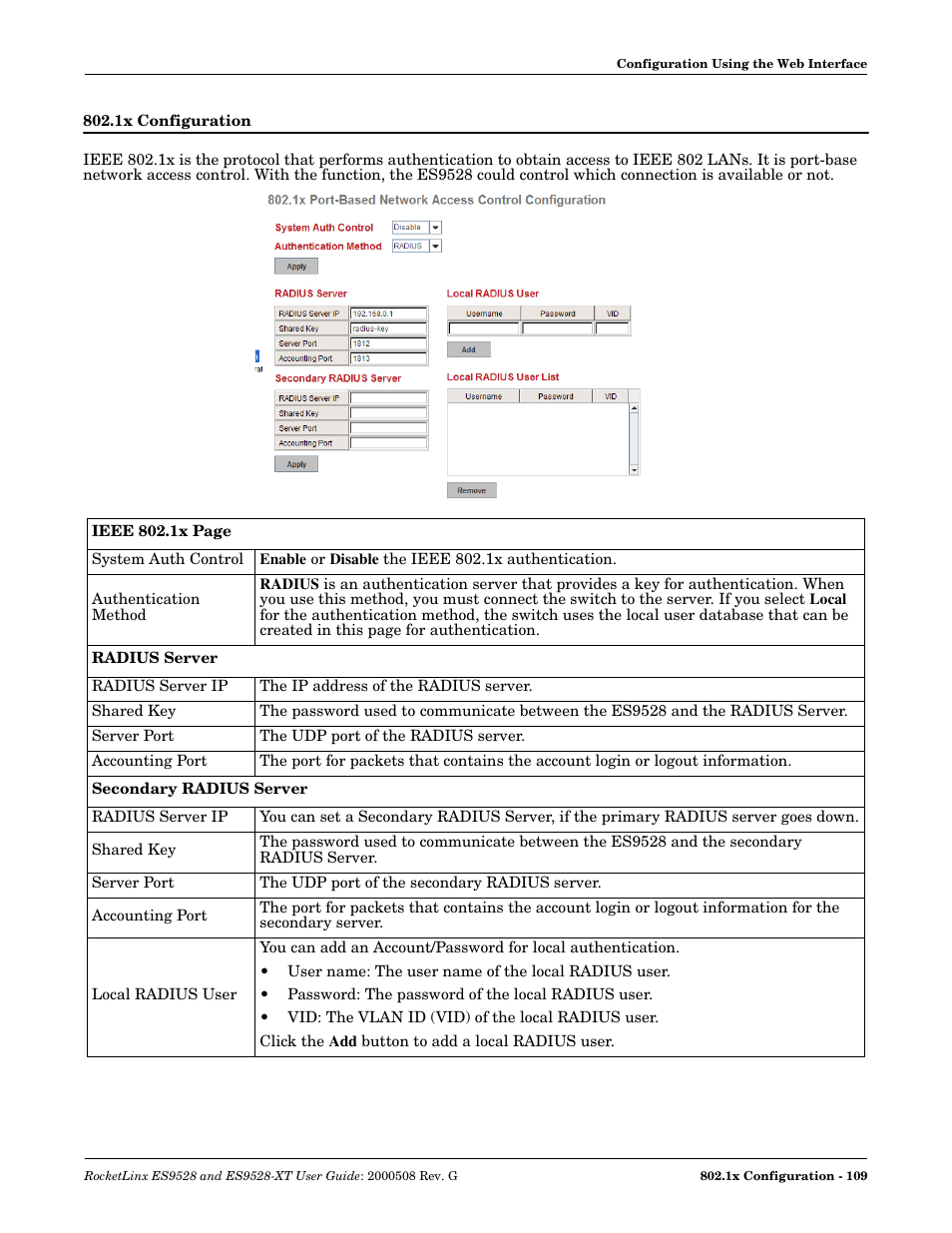 1x configuration | Comtrol ES9528-XT User Guide User Manual | Page 109 / 212