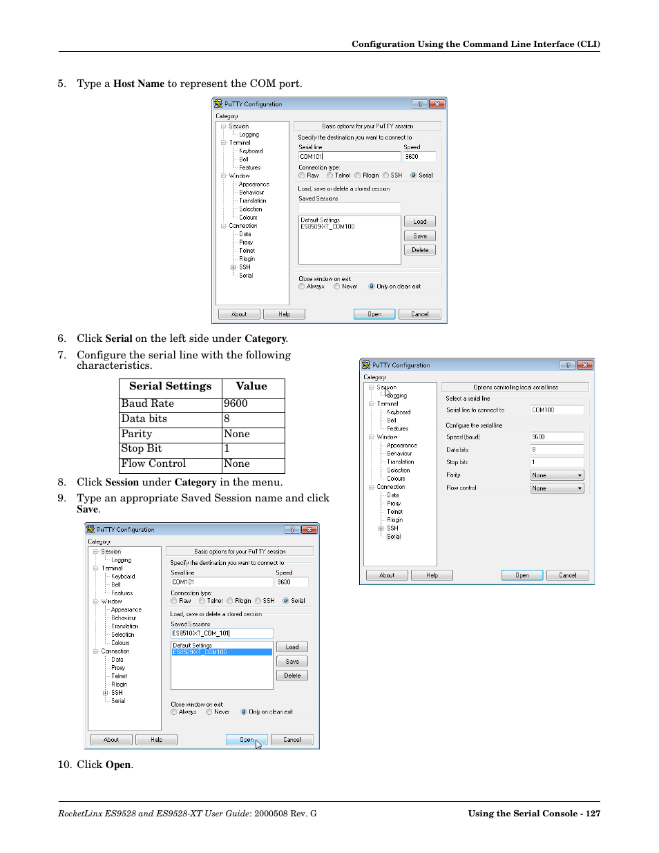 Comtrol ES9528-XT User Guide User Manual | Page 127 / 212