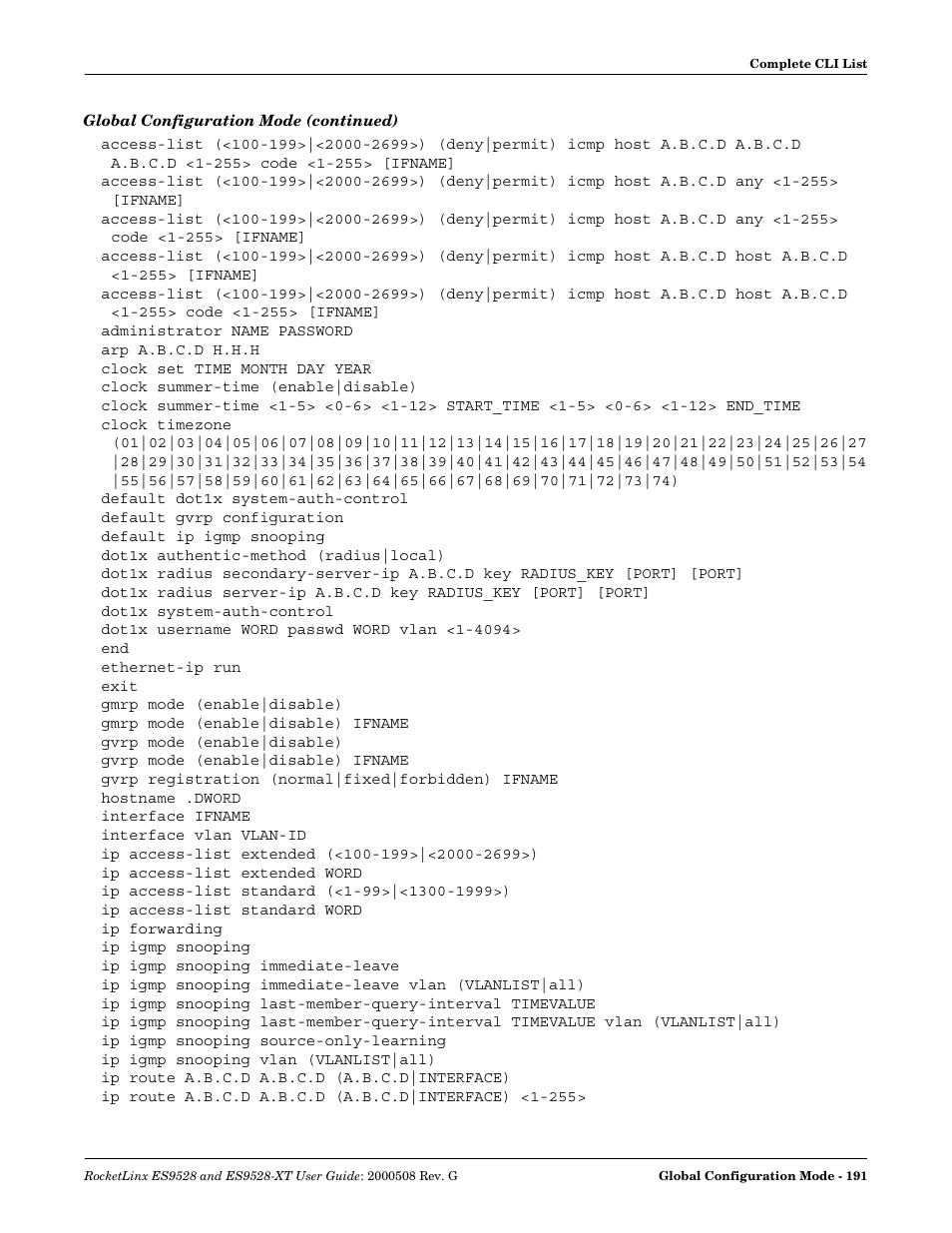 Comtrol ES9528-XT User Guide User Manual | Page 191 / 212