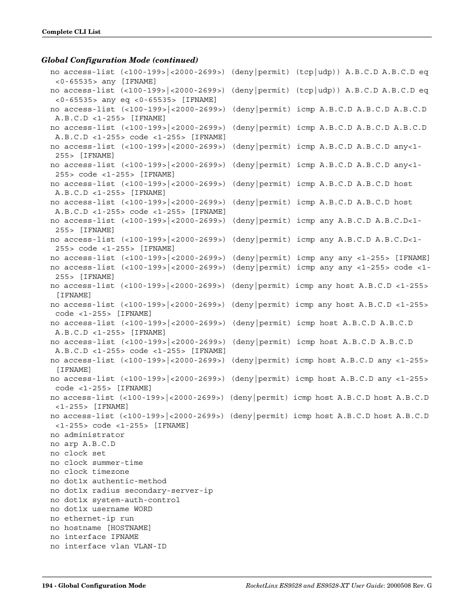 Comtrol ES9528-XT User Guide User Manual | Page 194 / 212