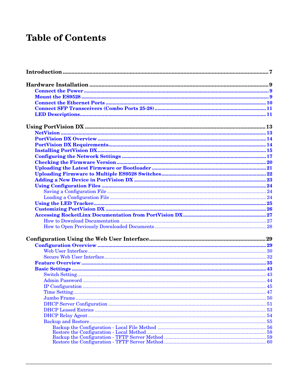 Comtrol ES9528-XT User Guide User Manual | Page 3 / 212