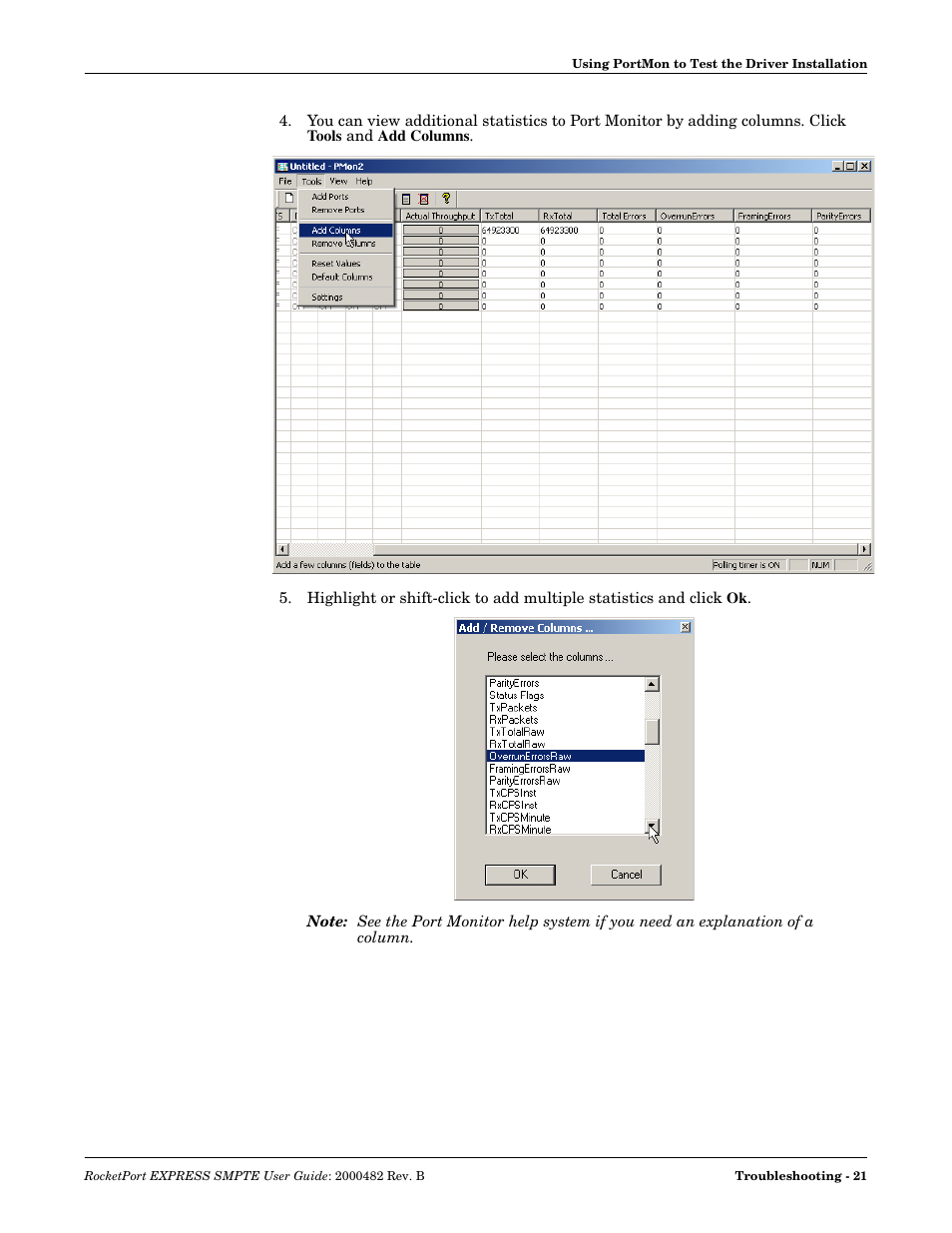 Comtrol RocketPort EXPRESS SMPTE User Manual | Page 21 / 28