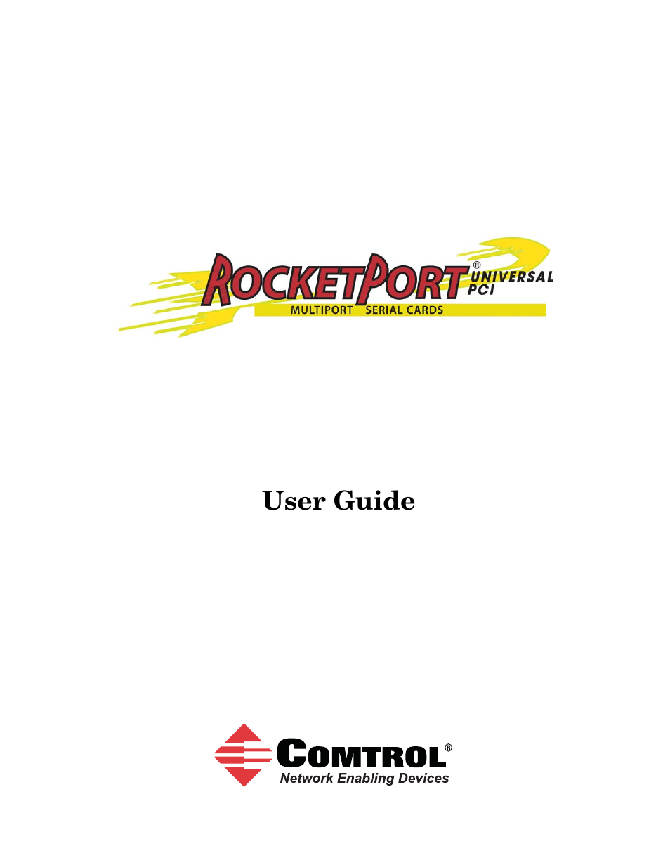 Comtrol RocketPort Universal PCI User Manual | 32 pages