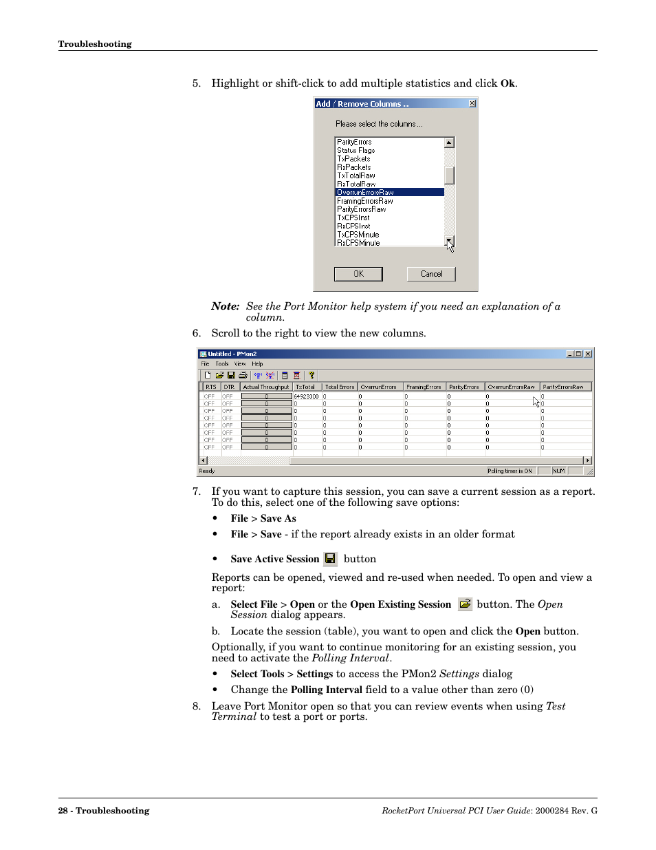 Comtrol RocketPort Universal PCI User Manual | Page 28 / 32