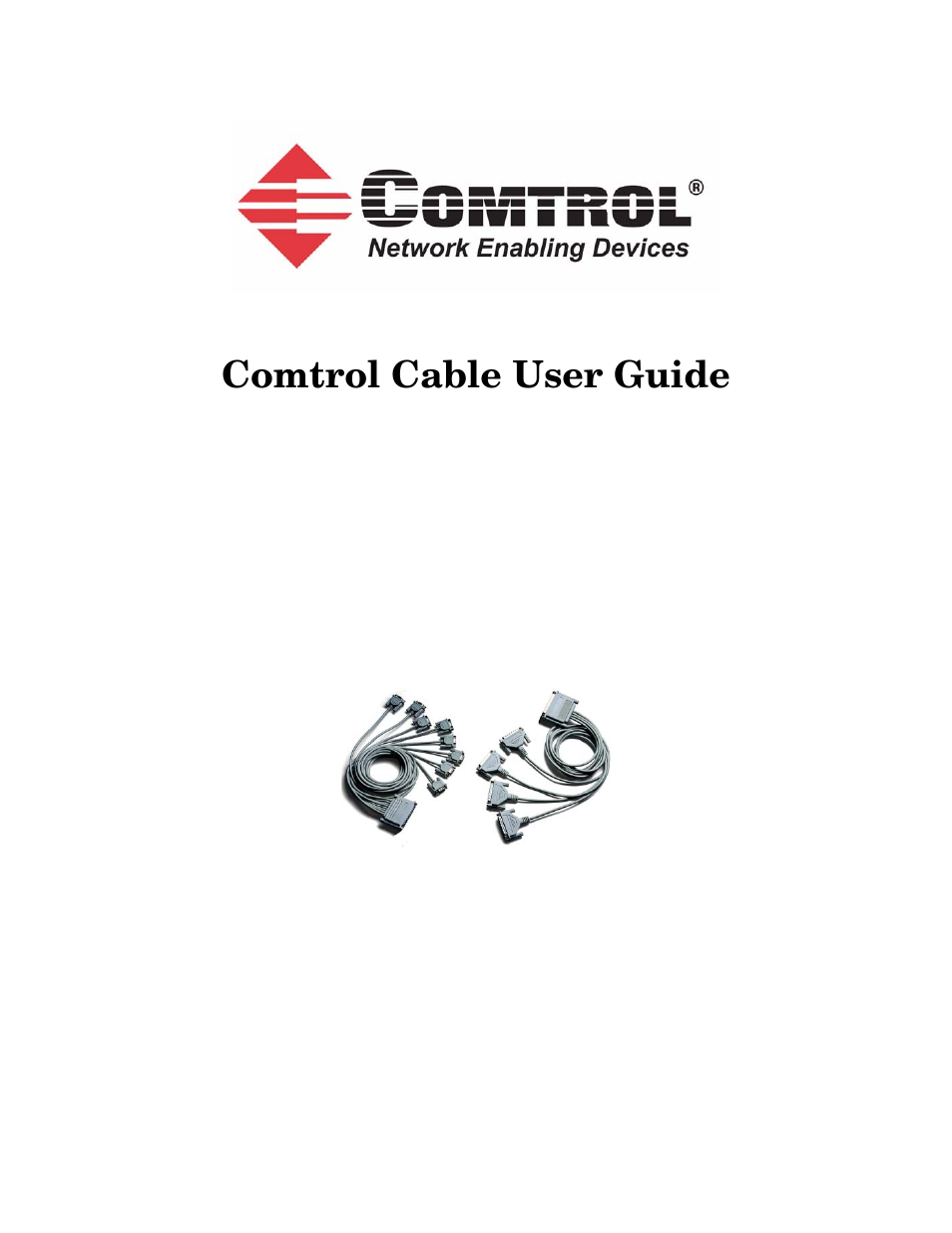 Comtrol Cable User Manual | 38 pages