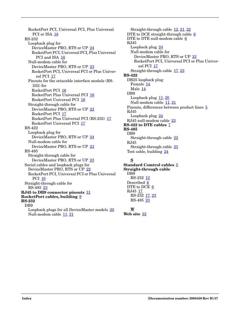 Comtrol Cable User Manual | Page 37 / 38