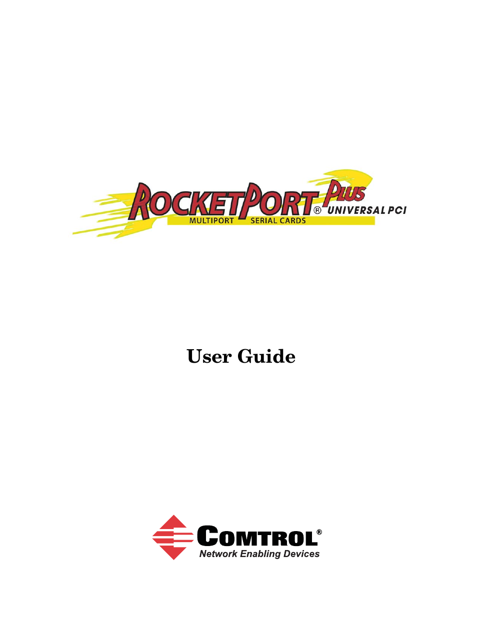 Comtrol RocketPort Plus Universal PCI User Manual | 30 pages