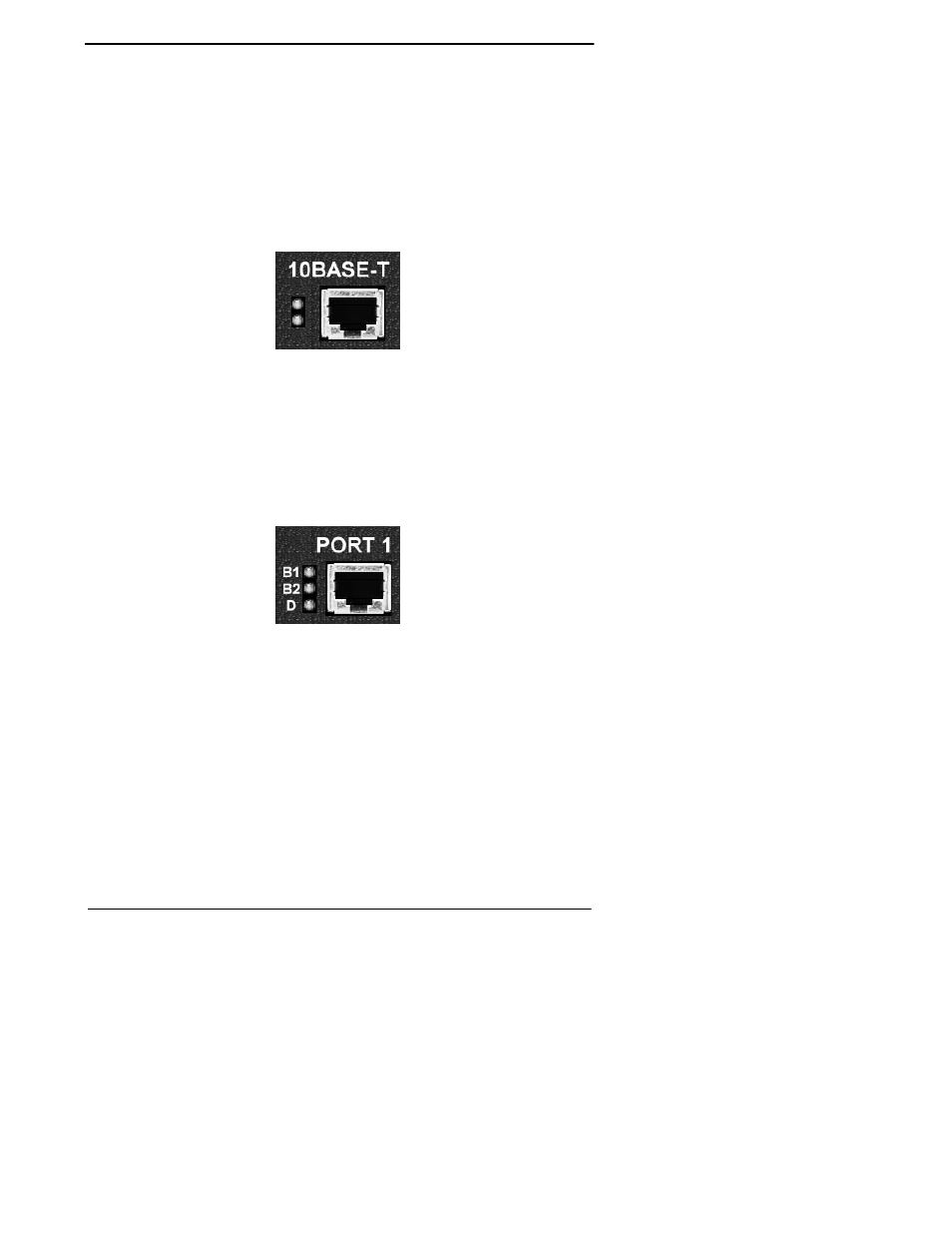 Turn the vs3000 power switch to the on (1) posi, A. all of the leds flash on for one second and the, B. if using a 10base-t ethernet connection, the lo | C. the d channel leds flash in sequence from port, D. all of the leds turn off for a moment, E. the b1 led on port 1 flashes to indicate that i | Comtrol VS3000S User Manual | Page 19 / 44