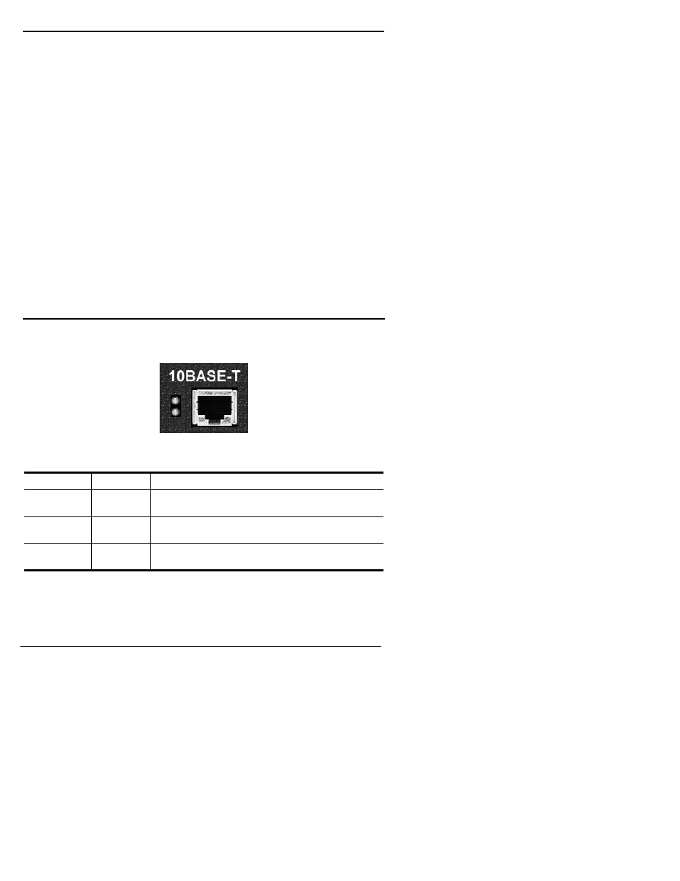 Table 12. ethernet led descriptions, Understanding the ethernet leds | Comtrol VS3000S User Manual | Page 28 / 44