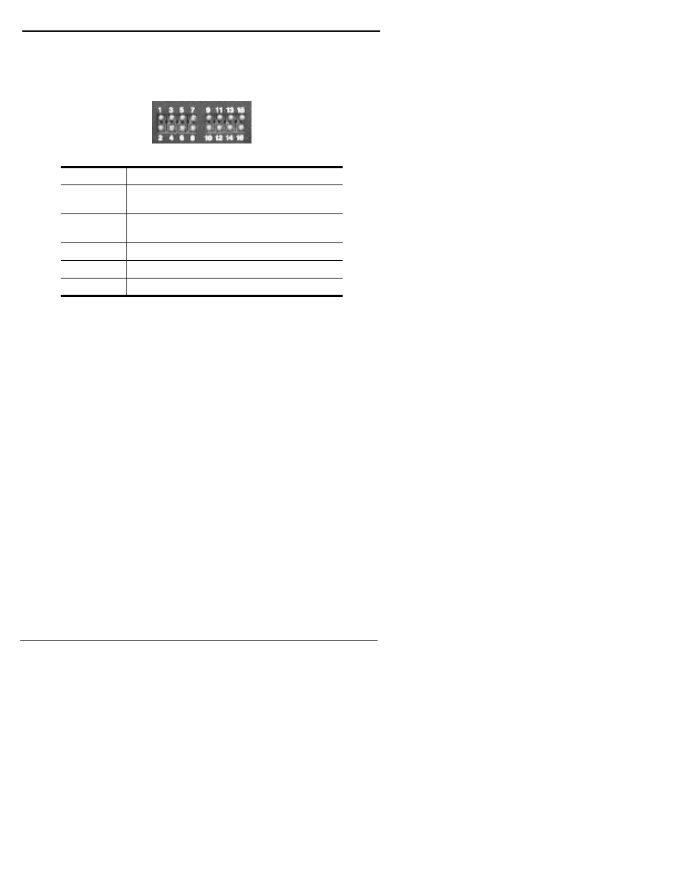 Table 5. ports 1 through 16 led descriptions | Comtrol VS1100 Configuration Guide User Manual | Page 18 / 38