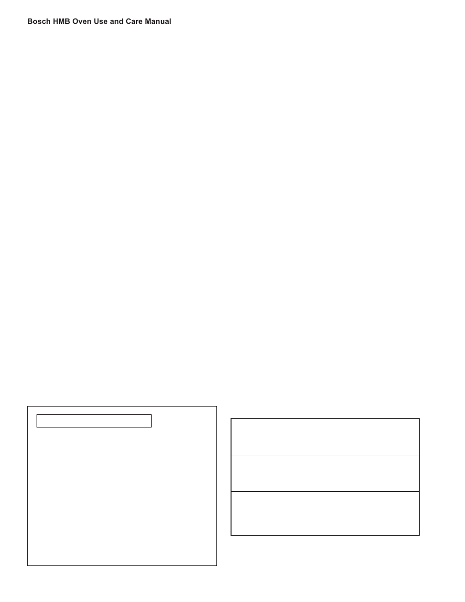 Bosch, Built-in microwave oven warranty | Bosch HMB402 User Manual | Page 26 / 28