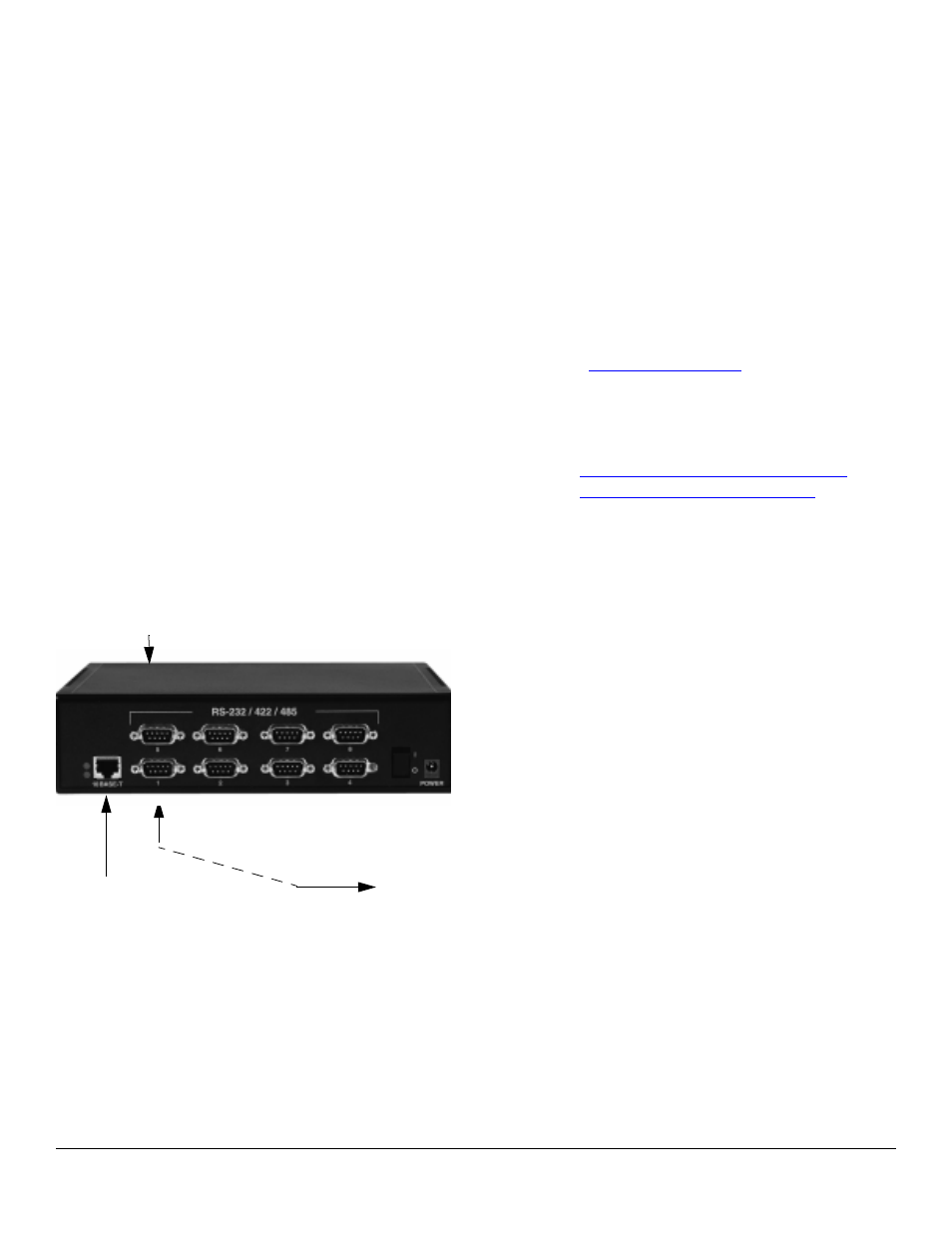 Turn the power switch to the off position, Press any key after the port 1 led starts to blink, Optionally, configure the snmp entries | Comtrol RocketPort Serial Hub Si 8-Port User Manual | Page 6 / 9