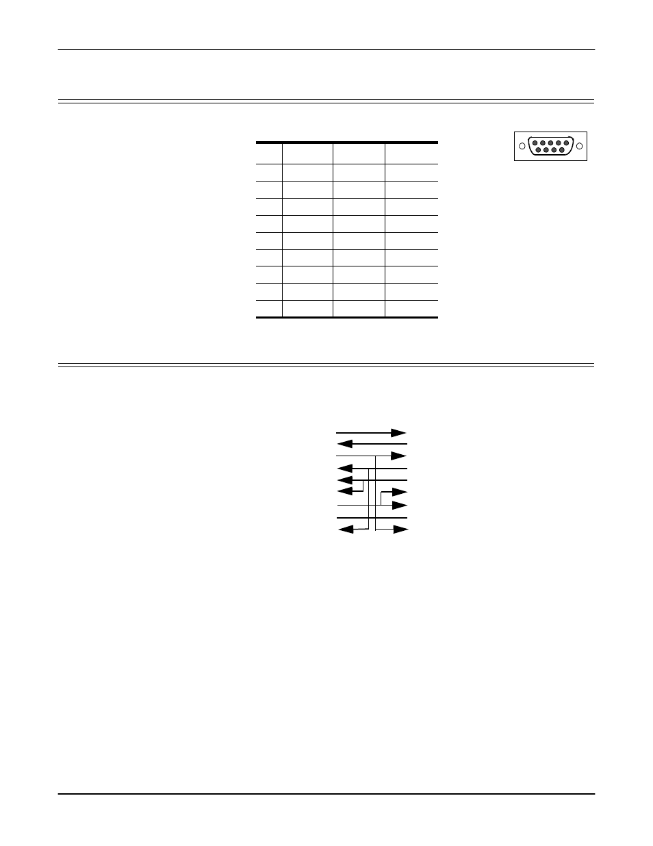 Db9 connector pinouts, Building null-modem cables, Building null | Modem cables | Comtrol RPSH-ia User Manual | Page 7 / 11