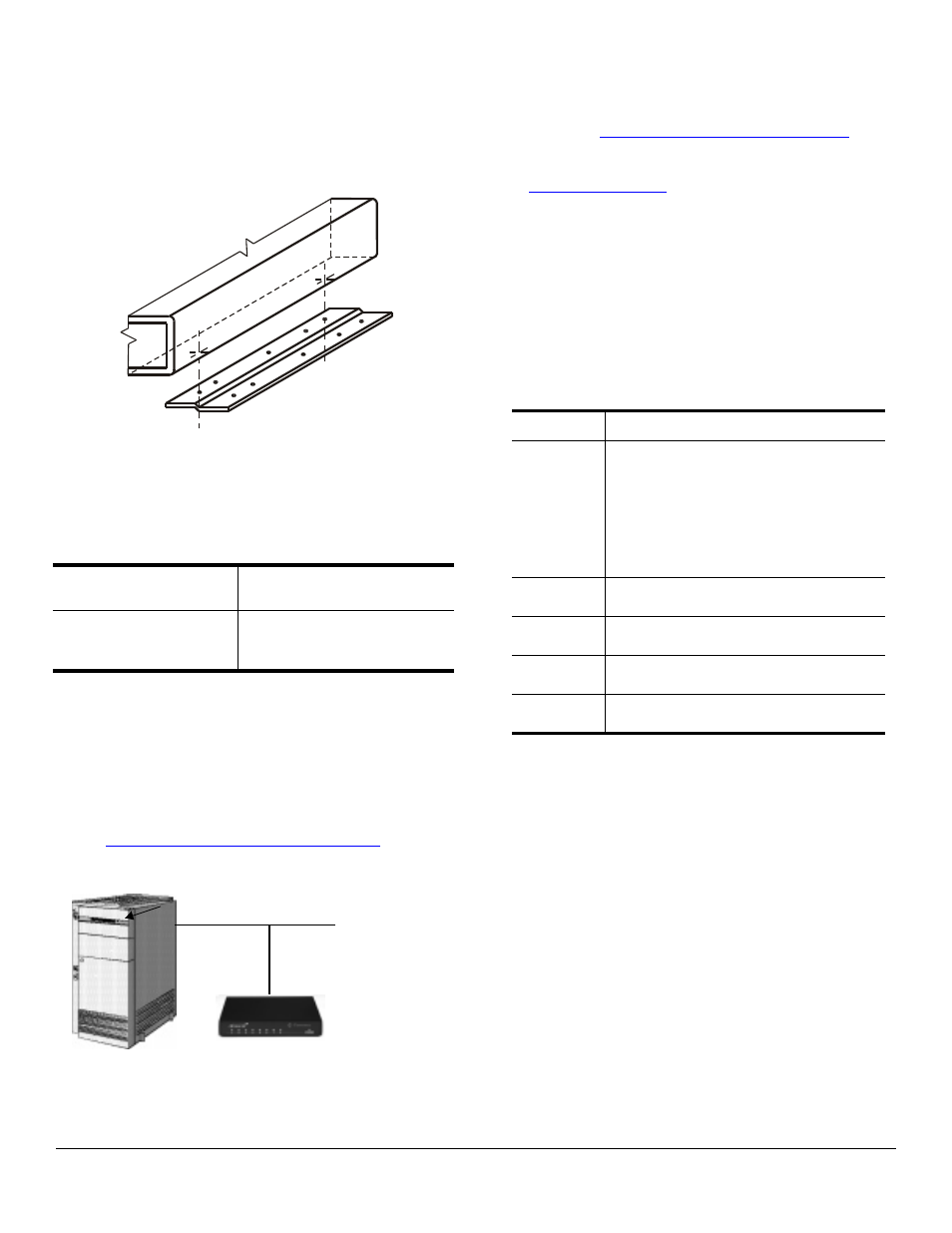 Installing the mounting brackets, Repeat steps 1 and 2 for the other bracket, Connecting to the network | Running the power on diagnostics, Turn the power switch to the on position, Connect, Verify | Comtrol RocketPort Serial Hub User Manual | Page 2 / 6