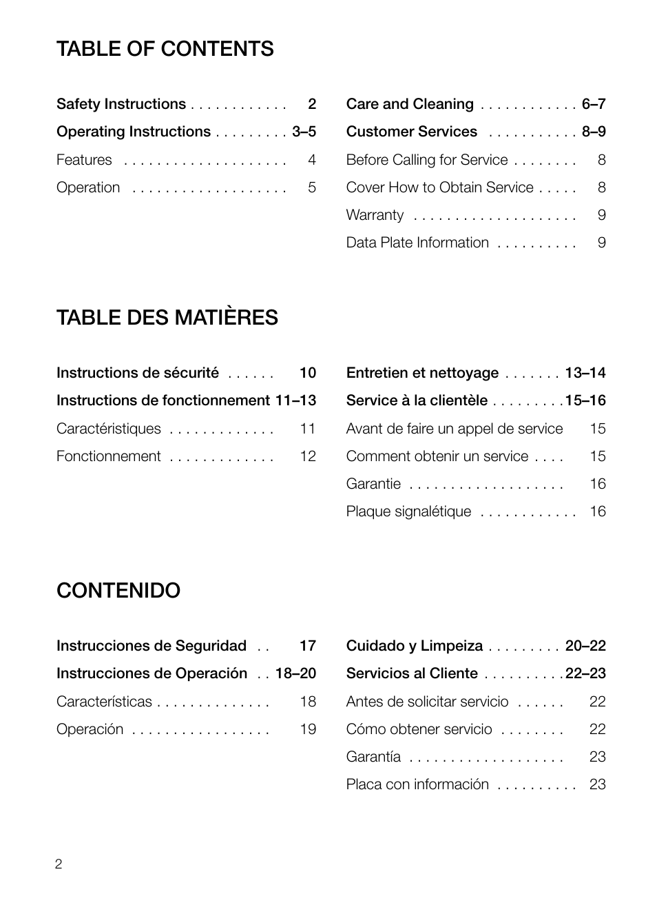 Bosch DHD Series User Manual | Page 2 / 24