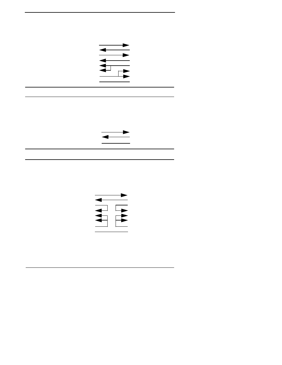 Dte to dte data-only null modem cables, Dte to dte control loop-back cables | Comtrol Building Custom Cables User Manual | Page 3 / 7