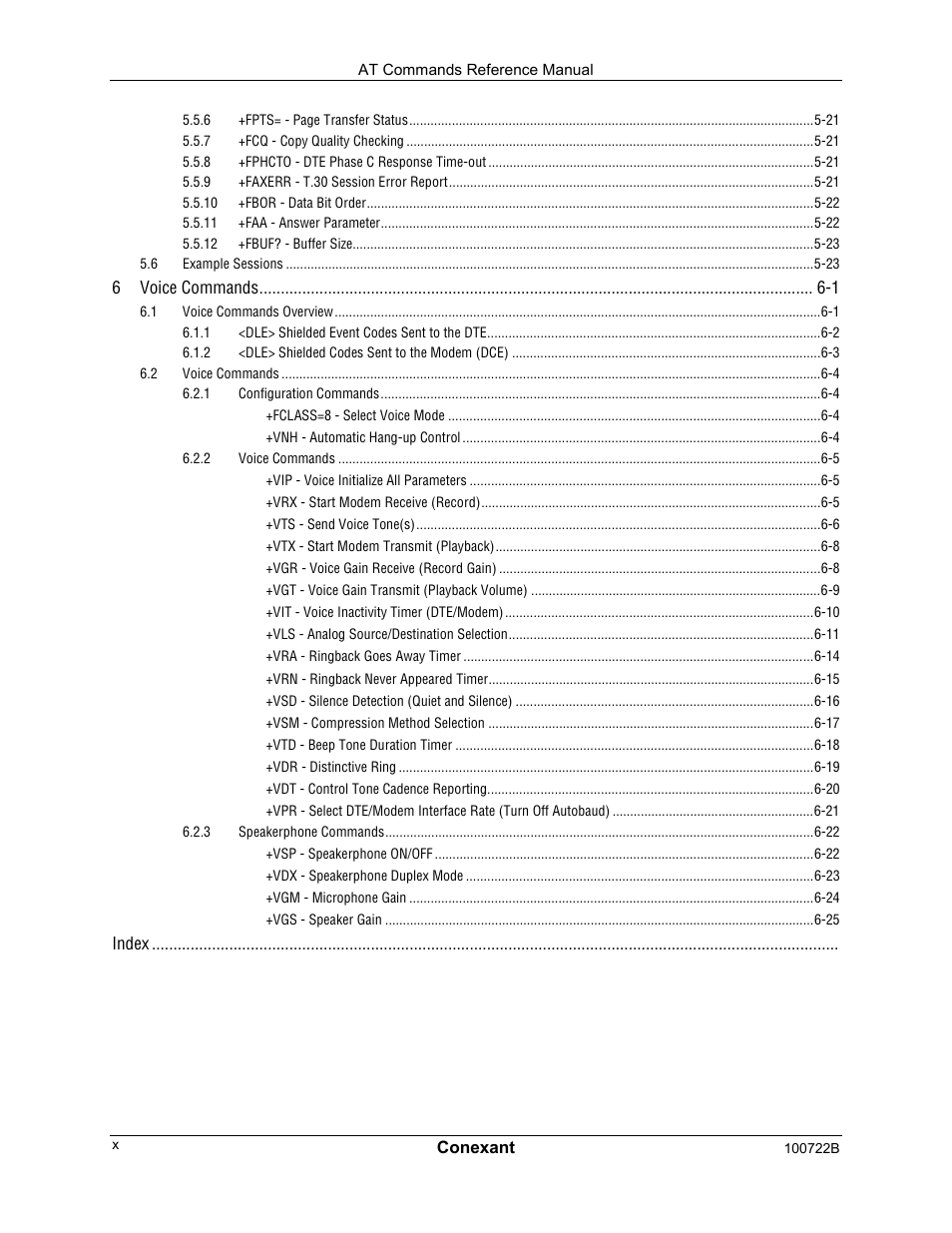 Comtrol AT Command Set Rev A User Manual | Page 10 / 230