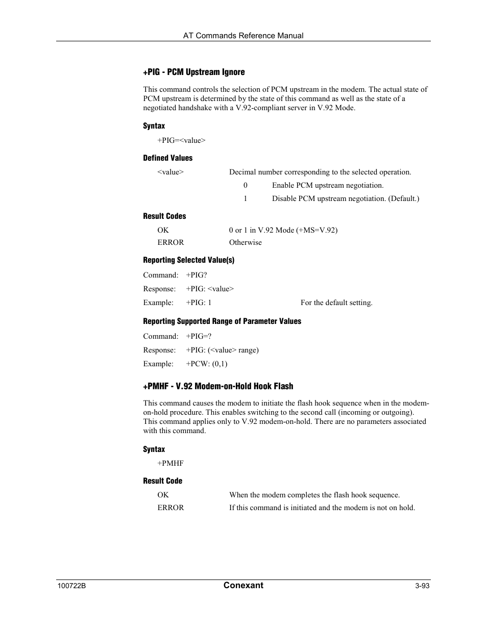 Comtrol AT Command Set Rev A User Manual | Page 119 / 230