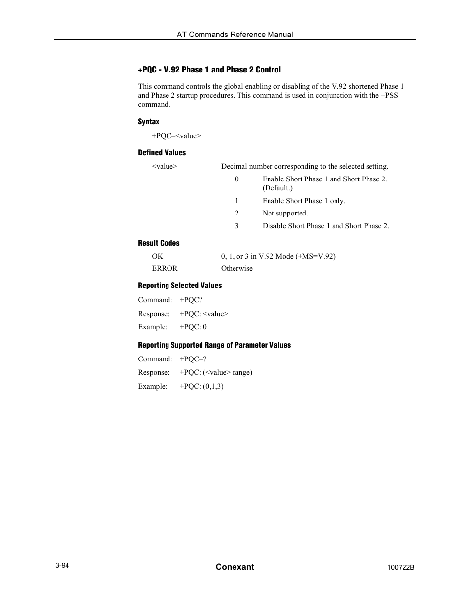 Comtrol AT Command Set Rev A User Manual | Page 120 / 230