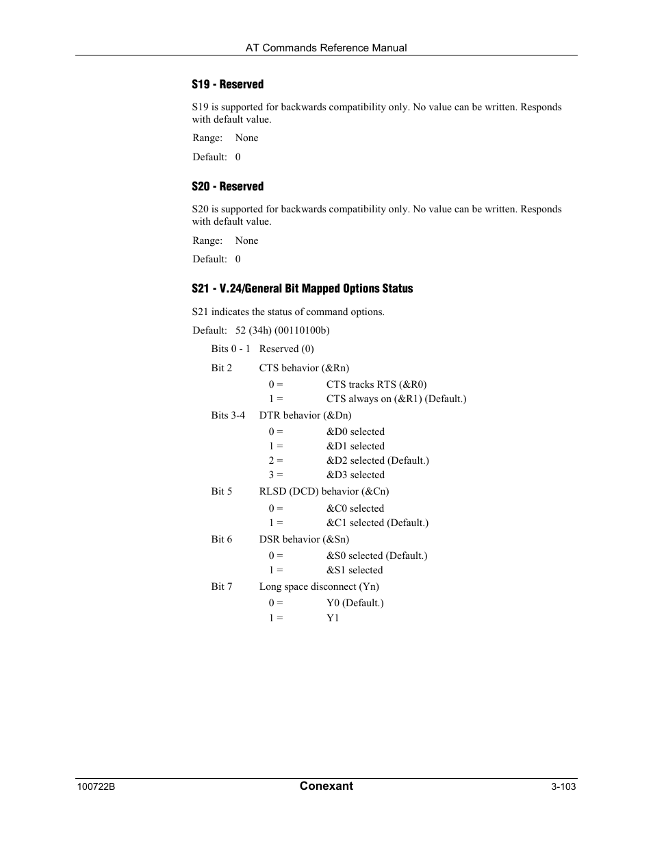 Comtrol AT Command Set Rev A User Manual | Page 129 / 230