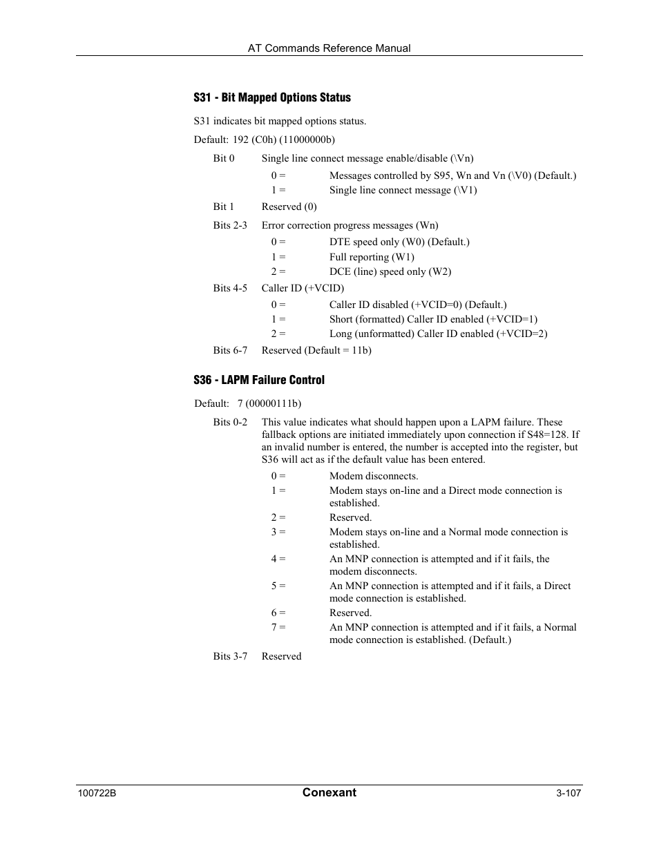 Comtrol AT Command Set Rev A User Manual | Page 133 / 230